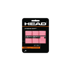 Head Xtreme Soft Racquet Overgrip - Tennis Racket Grip Tape - 3-Pack  Pink
