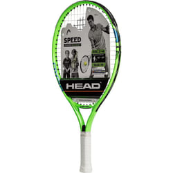 HEAD Speed Kids Tennis Racquet - Beginners Pre-Strung Head Light Balance Jr Racket - 19 Inch  Green