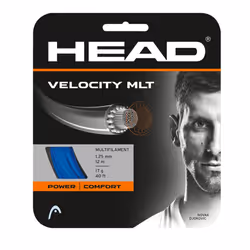 HEAD Velocity MLT Tennis String (16 Blue)
