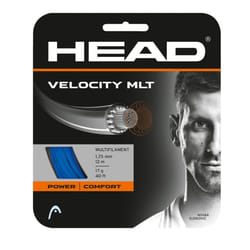 HEAD Velocity MLT Tennis String (16  Blue)