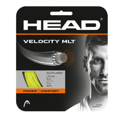 HEAD Velocity MLT Tennis String (16  Yellow)