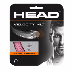 HEAD Velocity MLT Tennis String (Set) (Pink 17)