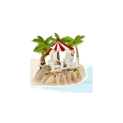 Signature Paper Wonder Pop Up Anniversary Card (Beach)