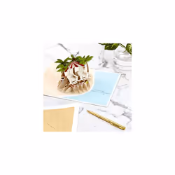 Signature Paper Wonder Pop Up Anniversary Card (Beach)