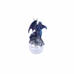 Checkmate Dragon Ornament Ball by Ruth Thompson Christmas Tree Holiday Decoration Gift Decor (Talisman Purple)
