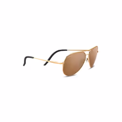Serengeti Carrara Polarized Drivers Gold Shiny Bold Gold