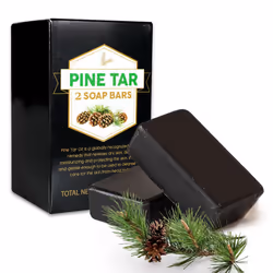 Princess Belle Pine Tar Soap  Moisturizing Bar Soap for Men  Natural Soap Bar  Exfoliating Bar Soap for Body Odor Eliminator  ...