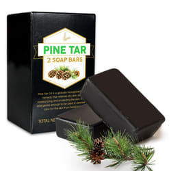 Princess Belle Pine Tar Soap  Moisturizing Bar Soap for Men  Natural Soap Bar  Exfoliating Bar Soap for Body Odor Eliminator  2 Pack