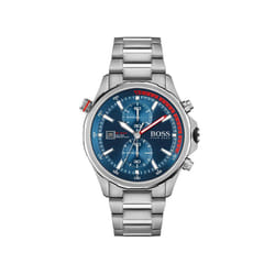 HUGO BOSS WATCH 1513823 Mens Watch Wristwatch Blue Dial Chronograph