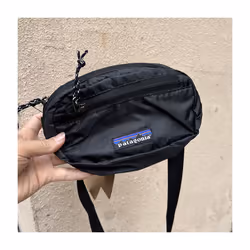 Patagonia Mini Bag Messenger Hip Pack Men Women Outdoor Waist Shoulder Crossbody - Black