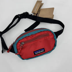 Patagonia Mini Bag Messenger Hip Pack Men Women Outdoor Waist Shoulder Crossbody - Red
