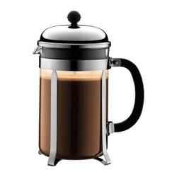 Bodum Chambord Black, Chrome, Transparent