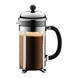 Bodum Chambord Black, Chrome, Transparent
