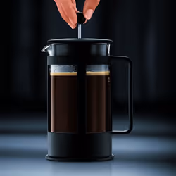 BODUM Kenya 3 Cup French Press Coffee Maker, Black, 0.35 l, 12 oz - Additional view 3