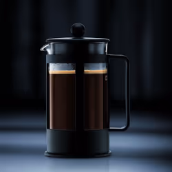 BODUM Kenya 3 Cup French Press Coffee Maker, Black, 0.35 l, 12 oz - Additional view 4