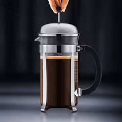 Bodum Chambord Black, Stainless steel, Transparent - Additional view 4