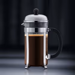 Bodum Chambord Black, Stainless steel, Transparent - Additional view 5