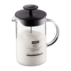 Bodum 1446-01 milk frother/warmer Black, Transparent