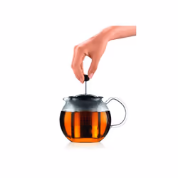 Bodum Teapot Press Glass Handle 0.5l with Permanent Filter