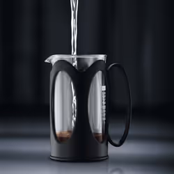 Bodum KENYA French Press 1 L Black, Transparent