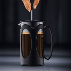 Bodum KENYA French Press 1 L Black, Transparent - Additional view 4