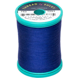 Sulky Cotton and Steel 50wt 660 yds Thread  Deep Nassau Blue