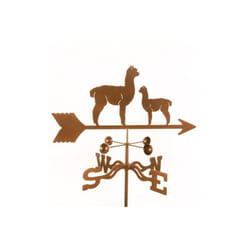 Alpaca & Baby Weathervane with Roof Mount