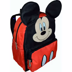 Disney Mickey Mouse Big Face Littl Boy 10"""" Mini Backpack