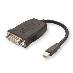 AMD 199-999365 video cable adapter Mini DisplayPort DVI Black