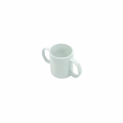 Two Handled Ceramic Mug - Two handled adult drinking aid - One