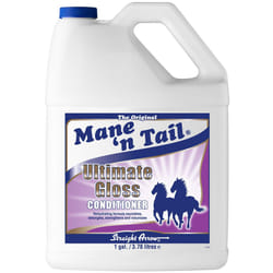 Mane 'n Tail Ultimate Gloss Conditioner 1 Gallon - Deeply Moisturizes  Strengthens & Restores Shine for Soft  Silky Coat  Mane & Tail  Also Great for