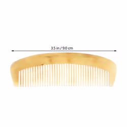 Ox Horn Hair Comb Pocket Horn Comb Horn Combs Hair Beard Comb Detangling Hair Comb Fine Comb Women Comb Teasing Combs for Women Comb for Hair Loss Man