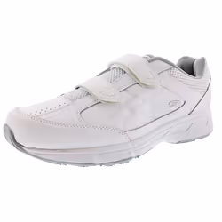 Dr. Scholl's - Men's Brisk Light Weight Dual Strap Sneaker Wide Width (9 Wide White Grey)
