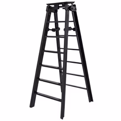 Black Folding Ladder for Wrestling Action Figures