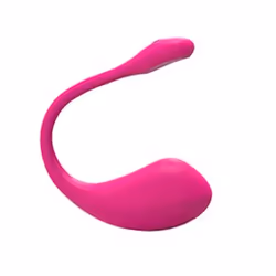 Lovense Lush 2, Mini vibrator, Clitoral stimulation, Vaginal stimulation, Pink, Silicone, Curved, Ambidextrous