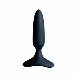 Lovense Hush 2, Butt plug, Black, Silicon, 1 pc(s), 1 year(s), Built-in battery