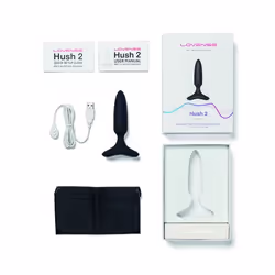 Lovense Hush 2 Butt plug Black Silicon 1 pc(s) - Additional view 4