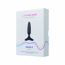Lovense Hush 2 Butt plug Black Silicon 1 pc(s) - Additional view 5