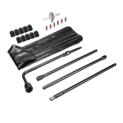 Dr.Roc Spare Tire Tool Kit with Spare Tire Jack Handle and Lug Wrench Spare Tire Kit Compatible with Chevy Silverado Tahoe Avalanche Suburban GMC Sier