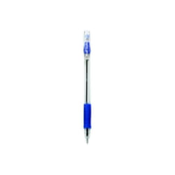 Pilot 1 mm. Medium Tip Easy Touch Refillable Ballpoint Pen - Blue, Pack 12