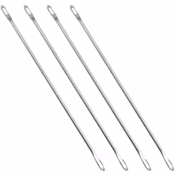 Double Eyed Transfer Needle MTQY 4PCS 9cm DoubleEyed Transfer Needle for Brother Knitting Machine KR830 KR838 KR850 KR890 SRP ...