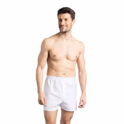 Fruit of the Loom mens Tag-free Boxer Shorts Underwear  Woven - White