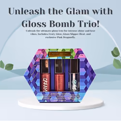 Fenty Beauty by Rihanna Glossy Posse Volume 6.0 Full-Size Gloss Bomb Trio