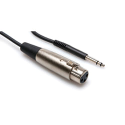 Hosa Technology TTX-103F audio cable 0.9 m XLR (3-pin) 6.35mm TRS Black