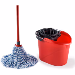 Vileda SuperMocio Microfibre and Cotton Mop and Bucket Set