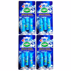 Crest Scope Breath Drops - Long Lasting Peppermint Liquid Breath Fresheners 12 Count