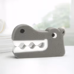 Genuine Fred Bath Biters, Children's Bath Sponge, Hippo