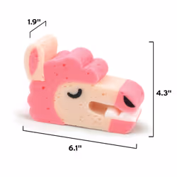 Genuine Fred Bath Biters, Children's Bath Sponge, Llama
