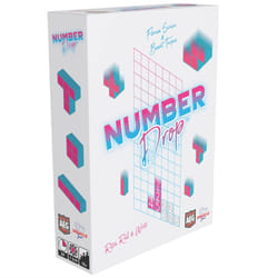 Alderac Entertainment Group AEG Number Drop - Retro Roll & Write  Video Game Theme  Alderace Entertainment Group AEG  Ages 10+  1-6 Players  20 Min