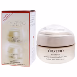 Benefiance Wrinkle Smoothing Eye Cream Duo by Shiseido for Women - 2 x 0.51 oz Cream